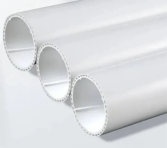 White Wasser PVC-U acoustic pipes specified for commercial and institutional drainage